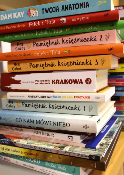 nowe książki w bibliotece