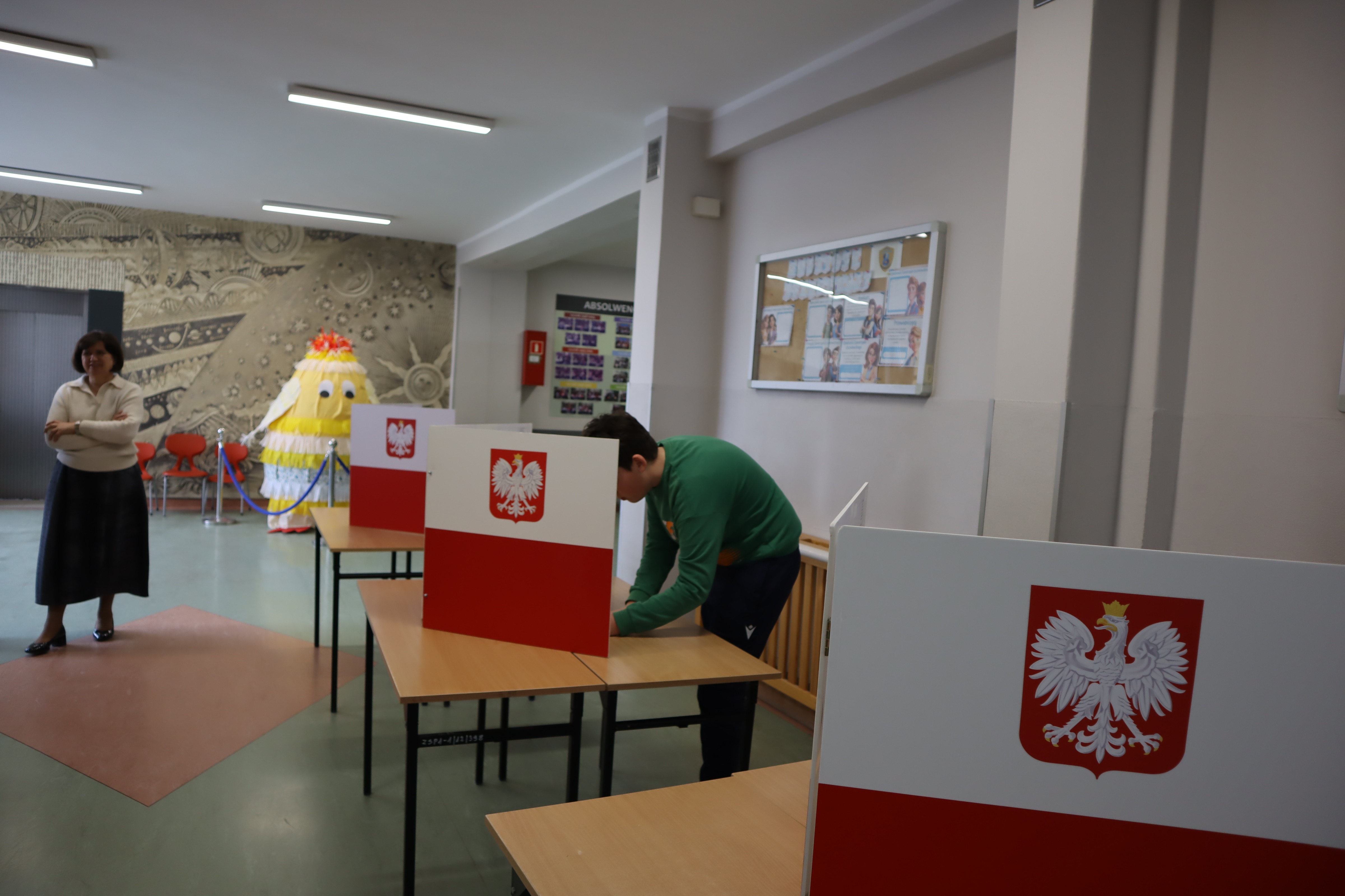 zdjęcie podczas wyborów